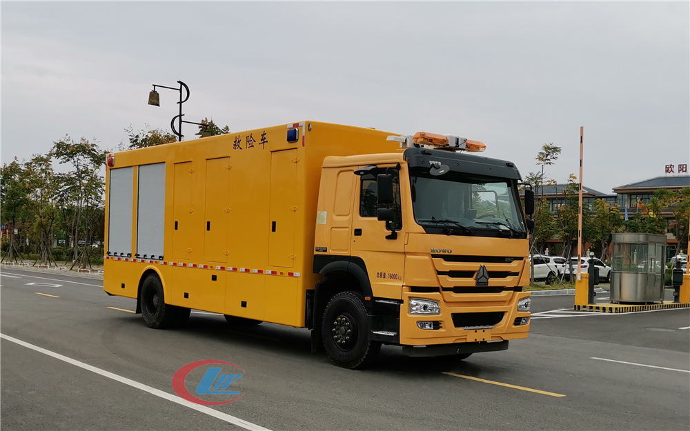 豪沃5000方排水車(便攜)