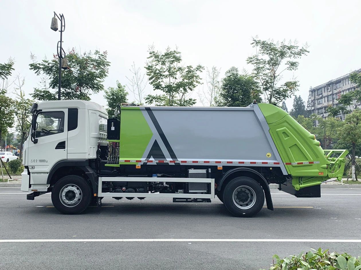 12方比亞迪T8純電動(dòng)壓縮垃圾車(chē)