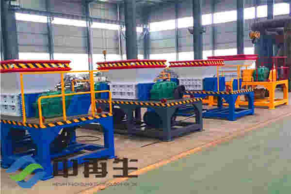輪胎撕碎機▕ 高效率，低噪音，方便操作
